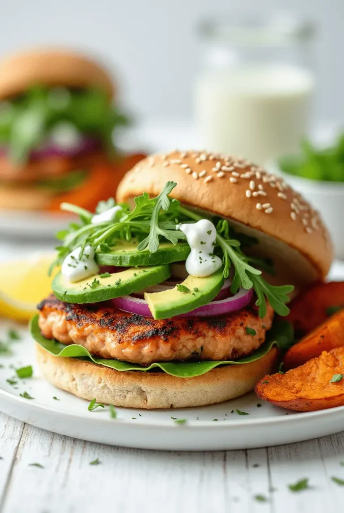 Rindfleisch vs Lachs-burger