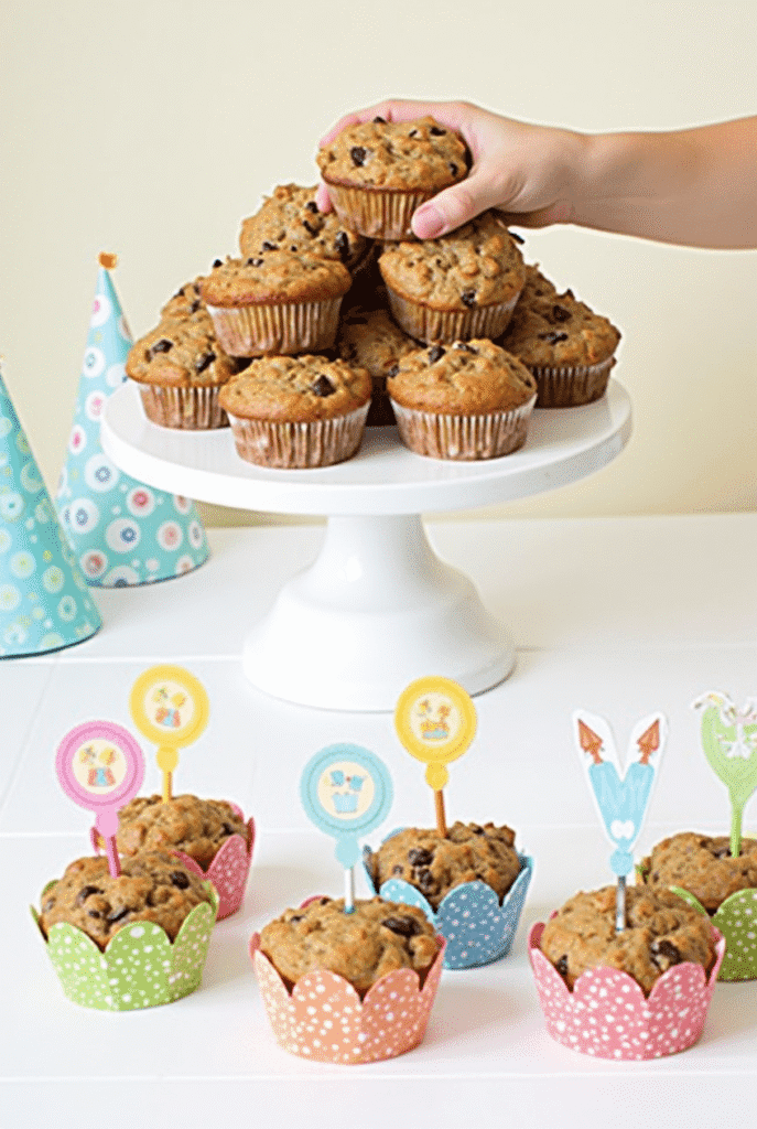 Muffins Rezept Kindergeburtstag