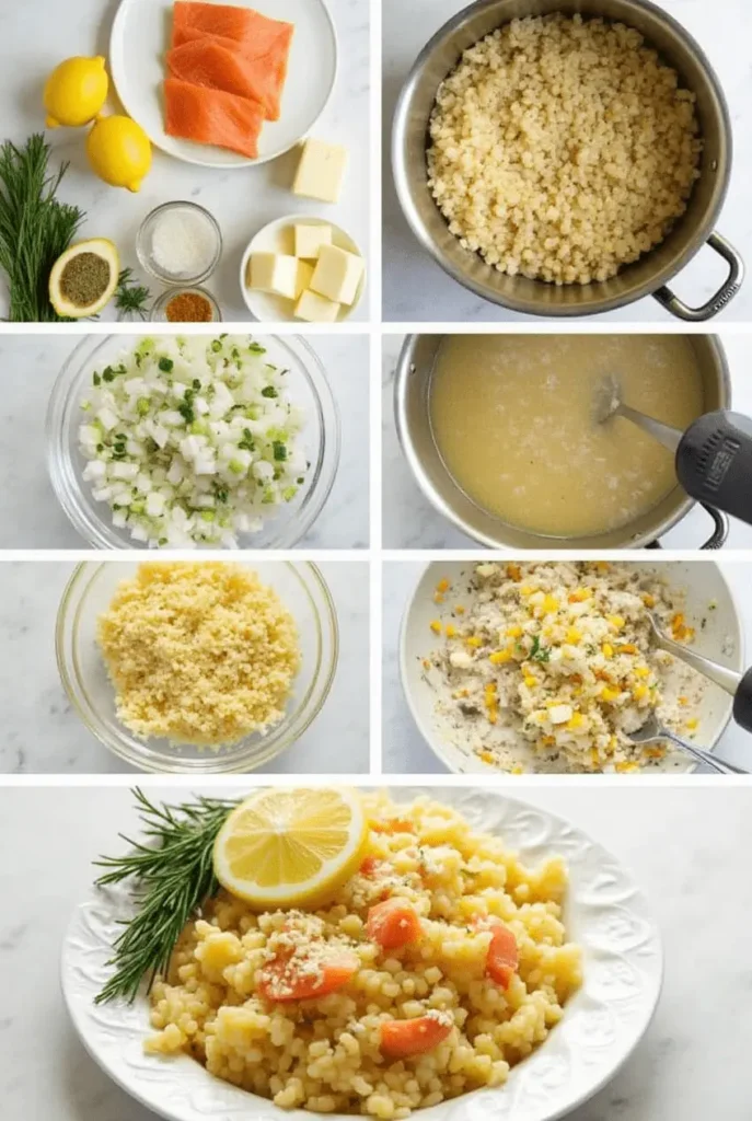 Geräucherter Lachs & Zitronen-Risotto: Einfacher Genuss mit Eleganz