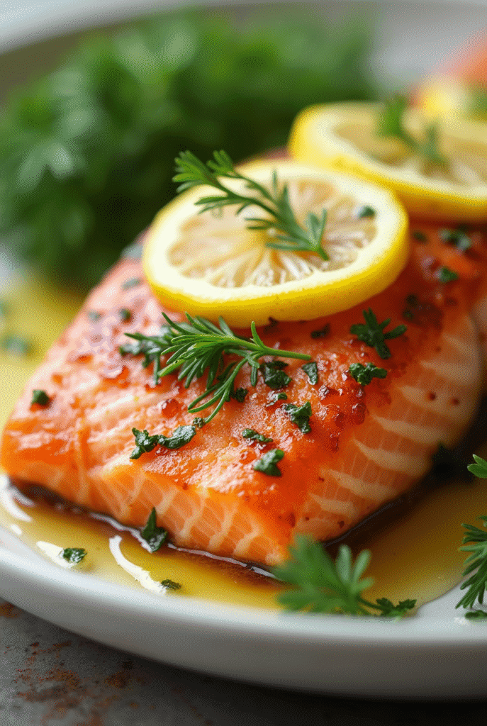 Klassischer Kräuter-Zitronen-Lachs